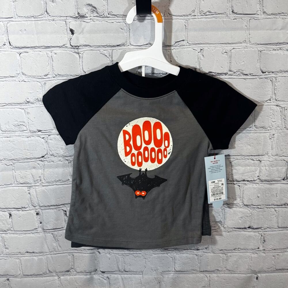 Target Cat & Jack Boooo Bat 2 Piece Baby Outfit